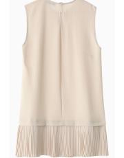 bej şifon sıfır kol içlik 3