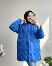 saks cepli kısa mont