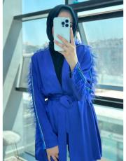 mor tüylü saten takım 2