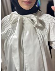 ekru nervürlü gömlek 2