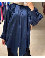 lacivert nervürlü gömlek 2