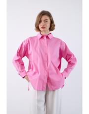 pembe poplin gömlek