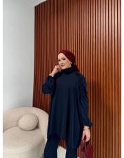 lacivert lastik detaylı takım 2