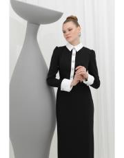 siyah helin elbise 3