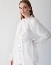 beyaz organze gömlek 2