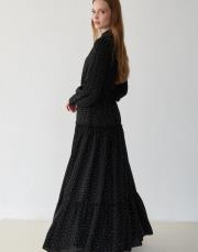 siyah taşlı elbise 2