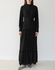 siyah taşlı elbise 3