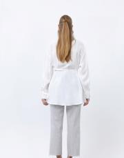 ekru rüzgarlıklı gömlek 3