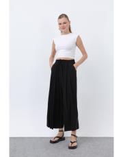 siyah şalvar oysho pantolon