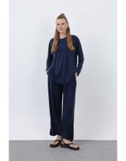 lacivert şalvar takım