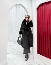 siyah kürklü angora kaban