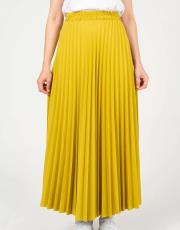 yağ yeşili piliseli etek