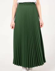 zümrüt piliseli etek